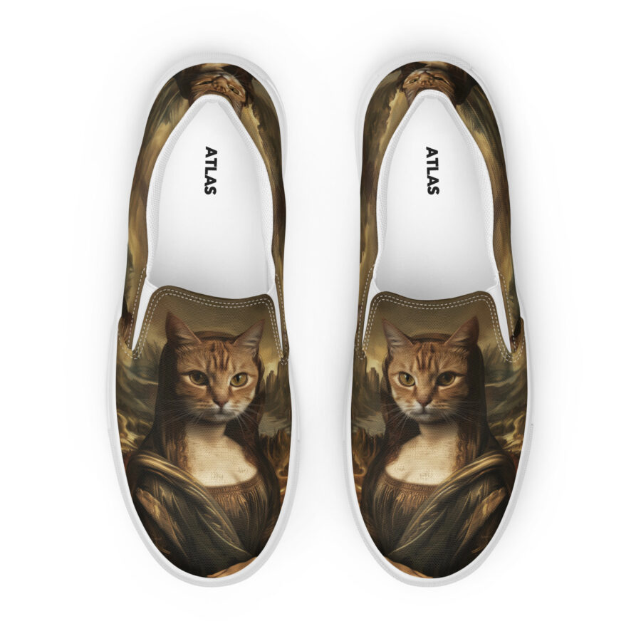 Mona Kitty Slips - white sole, front view