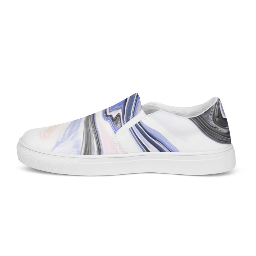 Art Slips Art Soles - white sole, right inside view