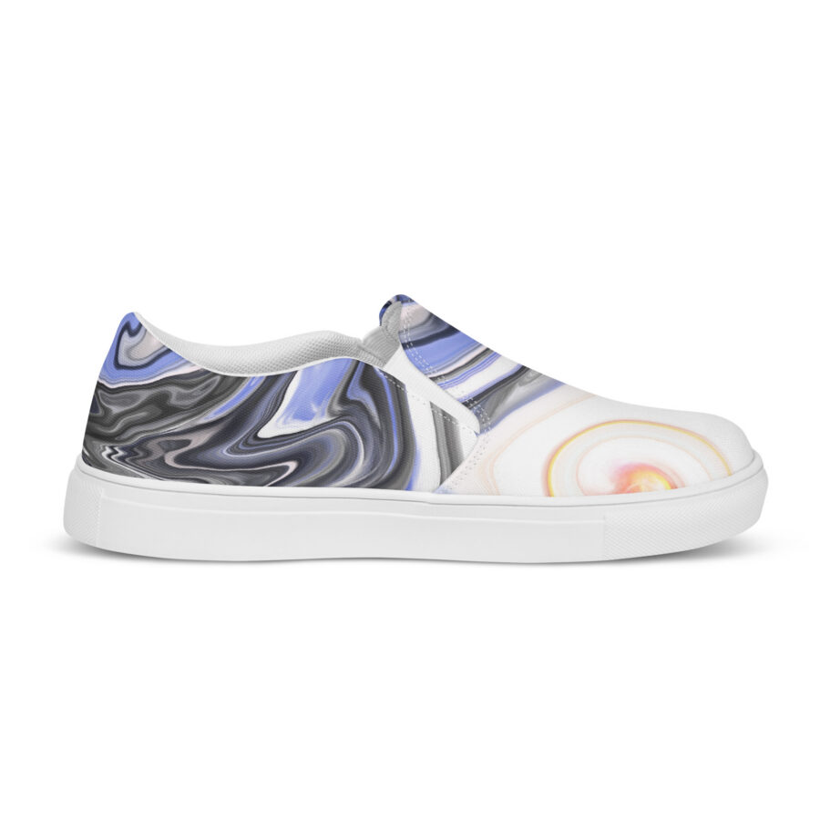 Art Slips Art Soles - white sole, right outside view