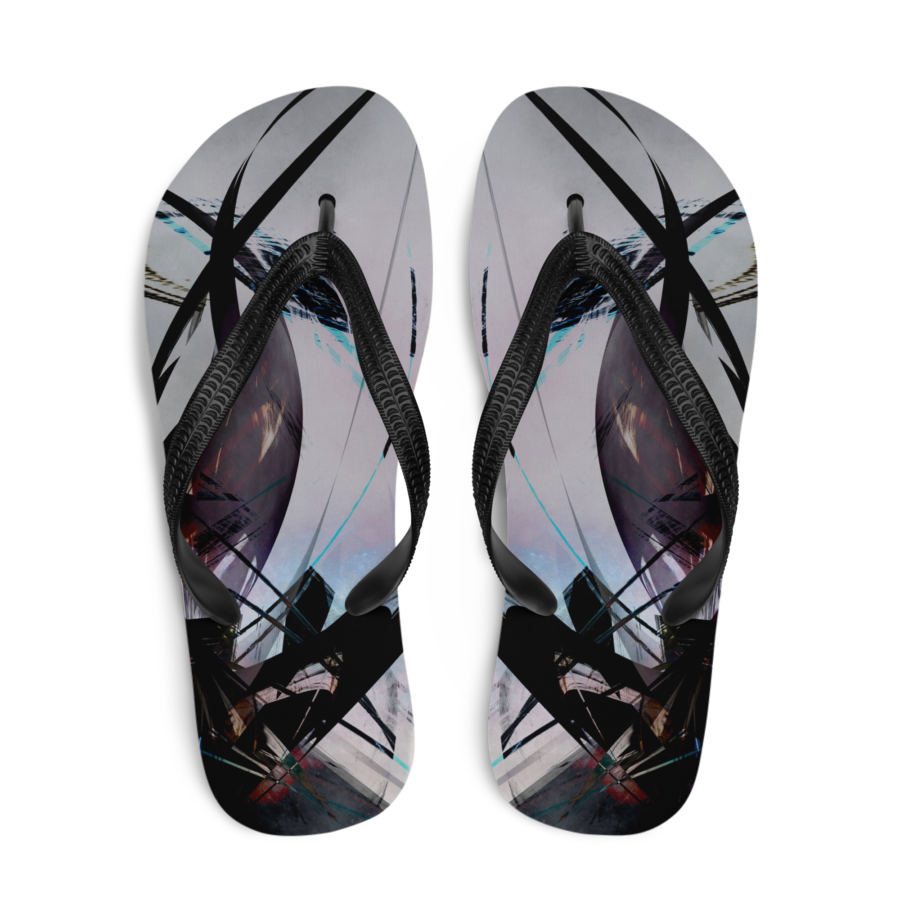 Art Flops Flops - white sole, top view