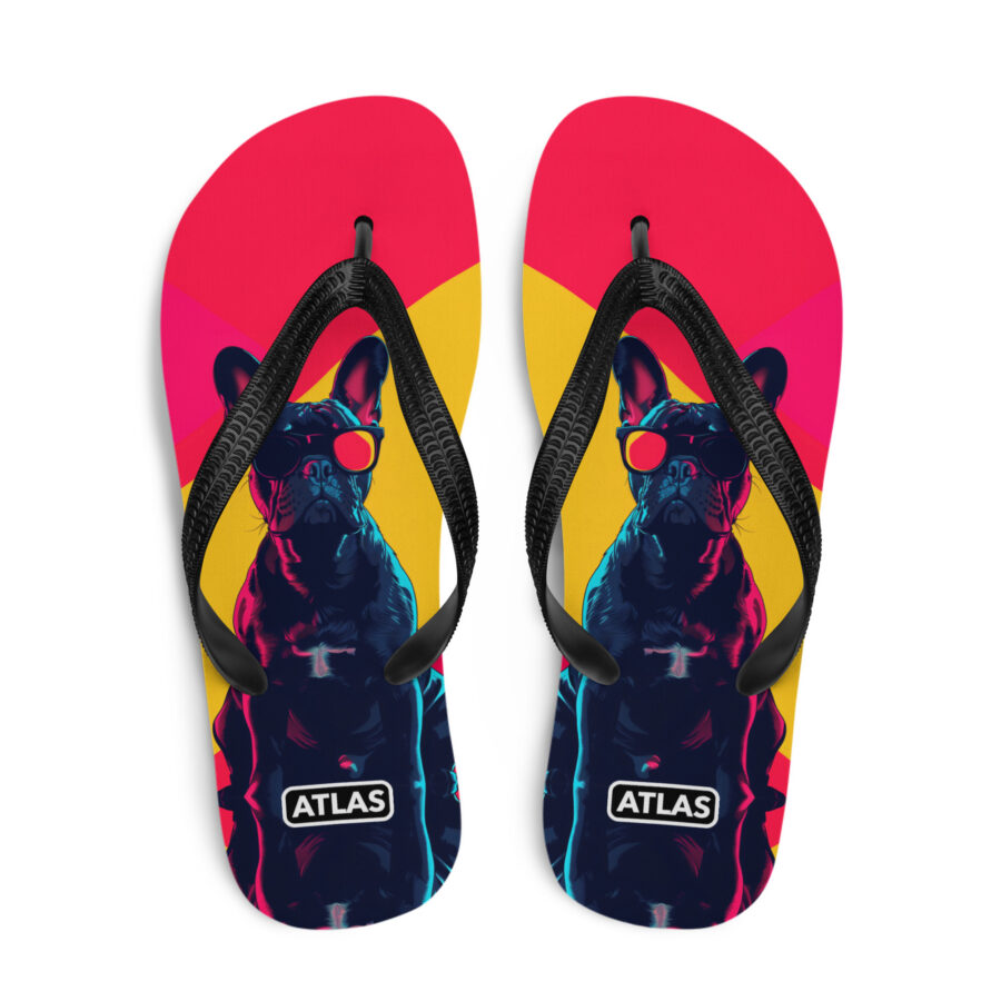 French Flops Flops - white sole, top 6a50148f1f803 1 view