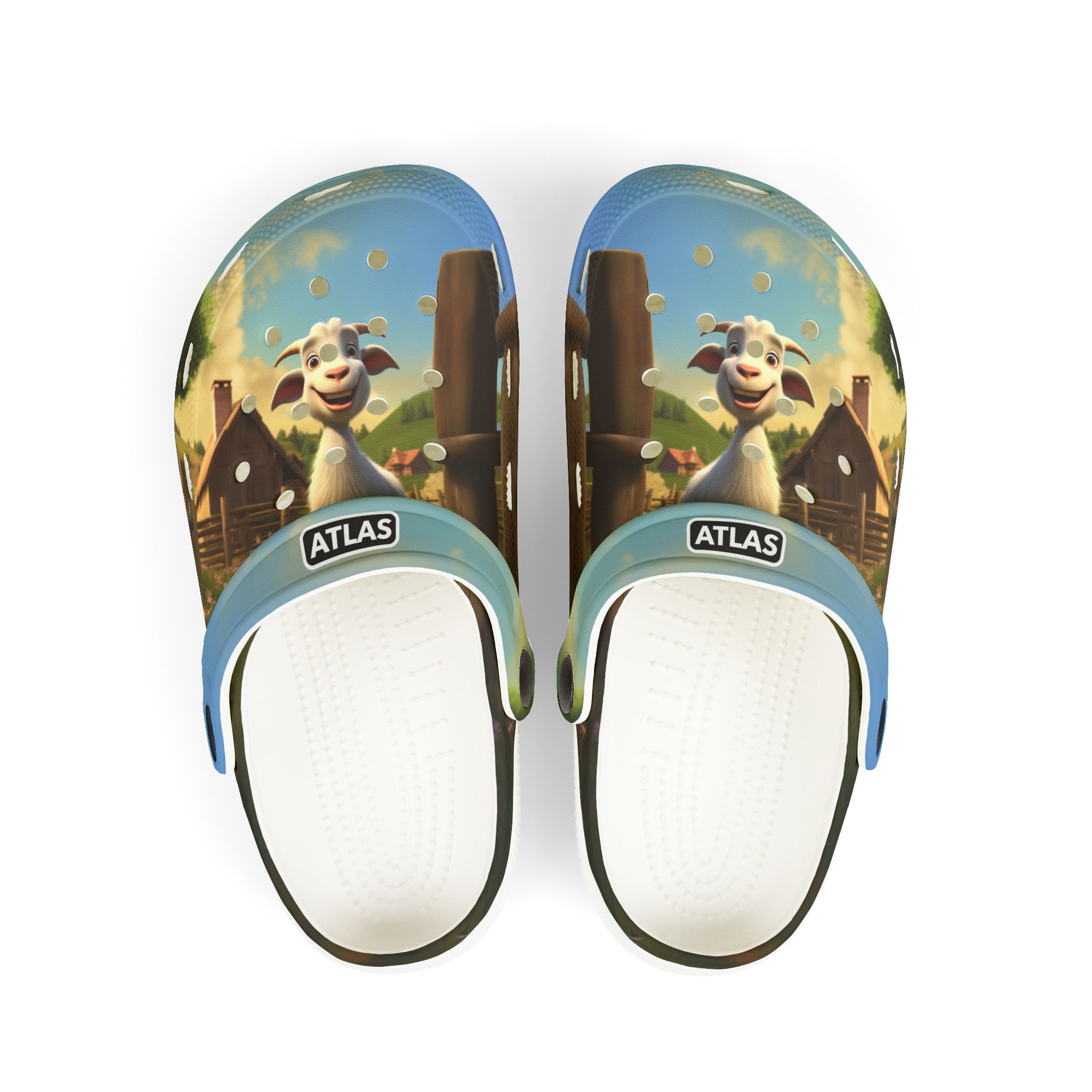 Billy the Kid farm animal kids clog